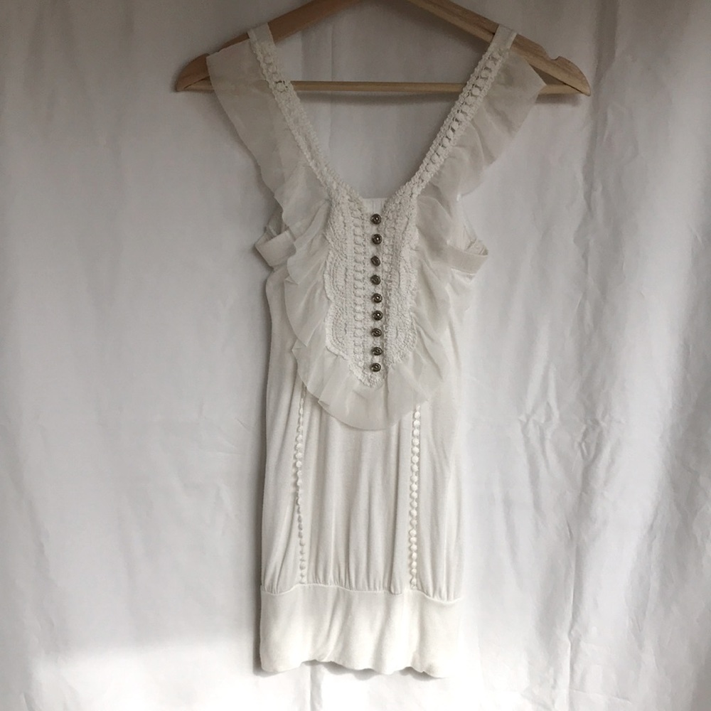 Bone Ivory tank